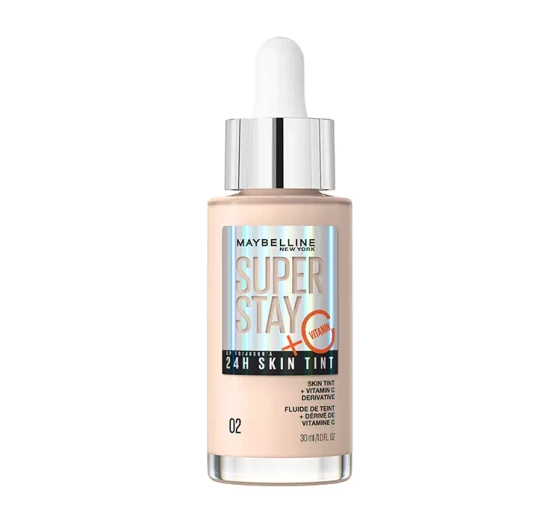 Натисніть на картинку, щоб її збільшити MAYBELLINE SUPER STAY 24H SKIN TINT ОСВІТЛЮВАЛЬНИЙ ТОНАЛЬНИЙ ЗАСІБ 2 30МЛ