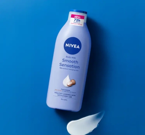 NIVEA РОЗГЛАДЖУЮЧЕ МОЛОЧКО ДЛЯ ТІЛА ДЛЯ СУХОЇ ШКІРИ 400МЛ