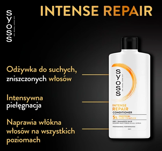 SYOSS REPAIR КОНДИЦІОНЕР ДЛЯ ПОШКОДЖЕНОГО І СУХОГО ВОЛОССЯ 440МЛ