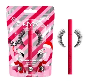 NYX PROFESSIONAL MAKEUP FA LA LA L.A. LAND FEATHERY FLIRT LASH KIT НАКЛАДНІ ВІЇ + ПІДВОДКА 2В1