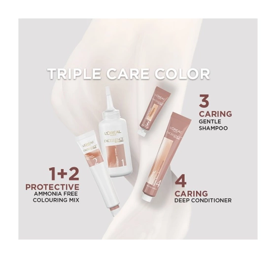 L'Oréal Paris Excellence Créme Universal Nudes стійка фарба для волосся без аміаку 6U