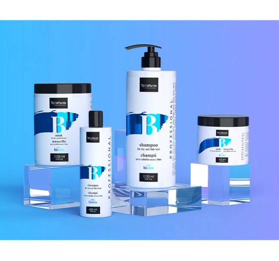 VIS PLANTIS PROFESSIONAL ШАМПУНЬ ДЛЯ СУХОГО ТА ТОНКОГО ВОЛОССЯ З БІОТИНОМ 400МЛ