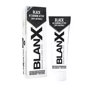 BLANX BLACK CARBONE ЧОРНА ВІДБІЛЮВАЛЬНА ПАСТА ДЛЯ ЗУБІВ 75МЛ
