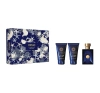VERSACE DYLAN BLUE POUR HOMME НАБОР ТУАЛЕТНАЯ ВОДА СПРЕЙ 50МЛ + ГЕЛЬ + БАЛЬЗАМ ПОСЛЕ БРИТЬЯ