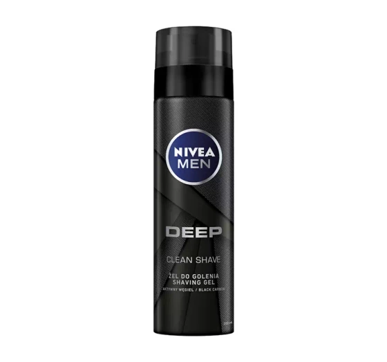 NIVEA MEN DEEP ГЕЛЬ ДЛЯ БРИТЬЯ С УГЛЕМ 200МЛ