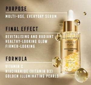 MAX FACTOR MIRACLE PURE СИРОВАТКА ДЛЯ ОБЛИЧЧЯ 30МЛ