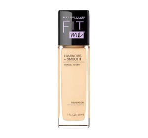 MAYBELLINE FIT ME LUMINOUS + SMOOTH ТОНАЛЬНОЕ СРЕДСТВО 118 LIGHT BEIGE 30МЛ