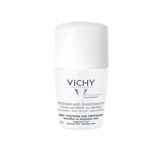 VICHY ЗАСПОКОЮЮЧИЙ ДЕЗОДОРАНТ ДЛЯ ЧУТЛИВОЇ ШКІРИ І ПІСЛЯ ДЕПІЛЯЦІЇ 50МЛ