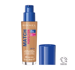 RIMMEL ТОНАЛЬНЫЙ КРЕМ MATCH PERFECTION NR 203 НОВАЯ ВЕРСИЯ