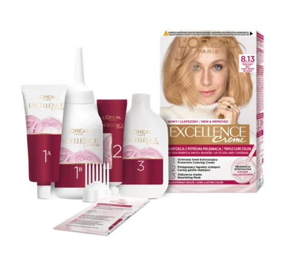 LOREAL EXCELLENCE CREME 8.13 ПЕРЛОВИЙ БЕЖЕВИЙ