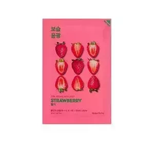 Holika Holika Pure Essence Strawberry тканинна маска для обличчя