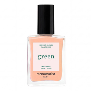 Manucurist Green — классический лак для ногтей Milky Peach, 15 мл