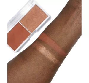 RELOVE DUO BLUSH HIGHLIGHTER ПАЛЕТКА ДЛЯ МОДЕЛИРОВАНИЯ ЛИЦА BABY 2x2,9Г