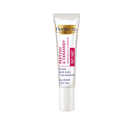PERFECTA PEPTIDES & CERAMIDS КРЕМ ПІД ОЧІ ПРОТИ ЗМОРШОК 50+ 60+ 15МЛ