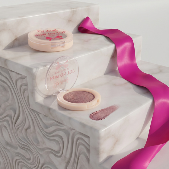 Lovely Bow On Top Eyeshadow металічні тіні для повік 02 3 г