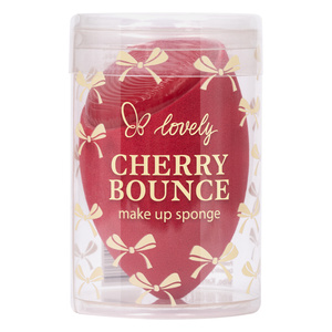 Lovely Cherry Bounce спонж для макияжа с силиконовым аппликатором