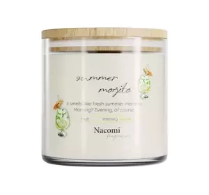 NACOMI FRAGRANCES АРОМАТИЧЕСКАЯ СОЕВАЯ СВЕЧА SUMMER MOJITO 450Г