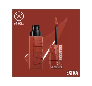 MAYBELLINE SUPERSTAY VINYL INK ВИНИЛОВАЯ ПОМАДА ДЛЯ ГУБ 130 EXTRA 4,2МЛ