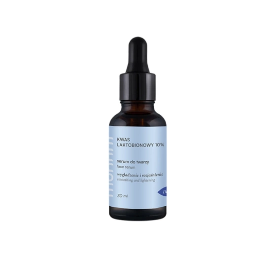 Нажмите на картинку, чтобы ее увеличить MOHANI EARTH'S ALPHABET COLLECTION РАЗГЛАЖИВАЮЩЕ-ОСВЕТЛЯЮЩАЯ СЫВОРОТКА ДЛЯ ЛИЦА С ЛАКТОБИОНОВОЙ КИСЛОТОЙ 10% 30МЛ