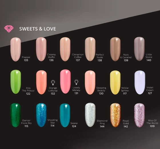 Натисніть на картинку, щоб її збільшити SEMILAC ГІБРИДНИЙ ЛАК УФ LITTLE STONE 140