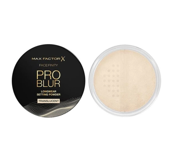 Max Factor Facefinity Pro Blur рассыпчатая матирующая пудра 001 Translucent 10,5 г