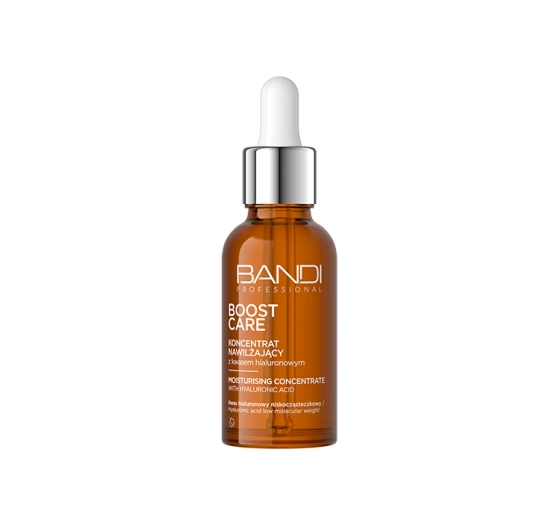 BANDI PROFESSIONAL BOOST CARE ЗВОЛОЖУВАЛЬНИЙ КОНЦЕНТРАТ З ГІАЛУРОНОВОЮ КИСЛОТОЮ 30МЛ