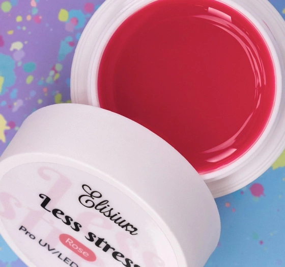 ELISIUM LESS STRESS ГЕЛЬ ДЛЯ НАРОЩЕННЯ НІГТІВ ROSE 40МЛ
