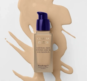 Claresa Care All Day зволожувальний тональний крем-сироватка з натуральним фінішем 2WO Medium Olive 32мл
