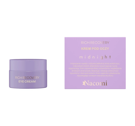 NACOMI MIDNIGHT КРЕМ ПОД ГЛАЗА НА НОЧ 15МЛ