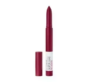 ТЕСТЕР MAYBELLINE SUPERSTAY INK CRAYON МАТОВА ПОМАДА 55 MAKE IT HAPPEN