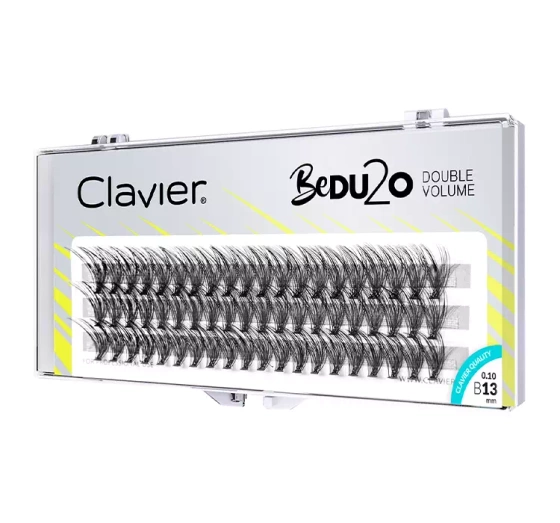 CLAVIER BEDU2O ПУЧКИ НАКЛАДНЫХ РЕСНИЦ 13ММ