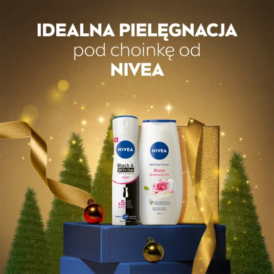 Nivea Soft Rose набор косметики для ухода за телом: гель для душа + спрей-антиперспирант