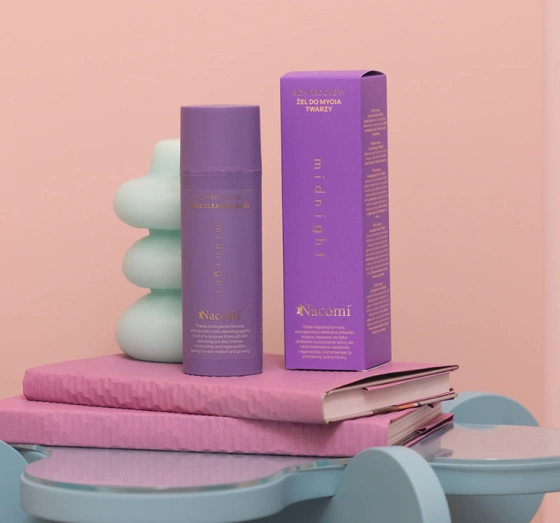 Натисніть на картинку, щоб її збільшити NACOMI MIDNIGHT ГЕЛЬ ДЛЯ ВМИВАННЯ ОБЛИЧЧЯ 140МЛ