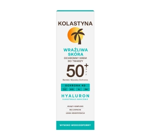 Kolastyna Чувствительная Кожа защитный крем для лица SPF50+ 50мл