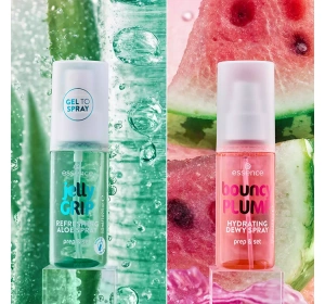 Essence Bouncy Plump увлажняющий спрей для фиксации макияжа с ароматом арбуза 50 мл