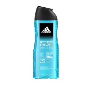 ADIDAS ICE DIVE REFRESHING ГЕЛЬ ДЛЯ ДУША 3В1 400МЛ