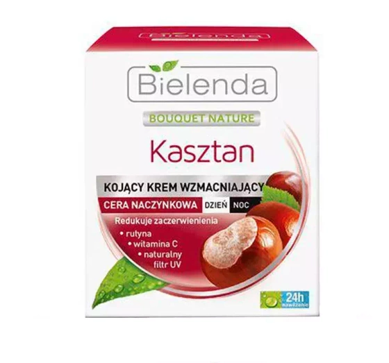 BIELENDA КАШТАН КРЕМ ДЛЯ УКРЕПЛЕНИЯ КАПИЛЛЯРОВ ДЕНЬ НОЧЬ