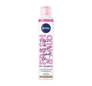 NIVEA FRESH REVIVE СУХИЙ ШАМПУНЬ ДЛЯ ШАТЕНОК 200МЛ