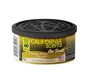 CALIFORNIA SCENTS АРОМАТ ДЛЯ АВТОМОБІЛЯ GOLDEN STATE DELIGHT 42Г