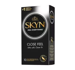 SKYN CLOSE FEEL БЕЗЛАТЕКСНЫЕ ПРЕЗЕРВАТИВЫ 10 ШТ