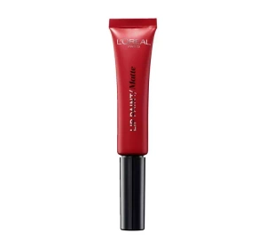 LOREAL LIP PAINT MATTE РІДКА ПОМАДА 204 RED ACTUALLY 8МЛ