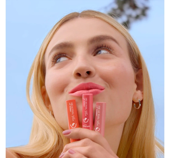 BOURJOIS HEALTHY MIX CLEAN LIP SORBET ГУБНА ПОМАДА 05 ICE ICE BERRY 1,7Г