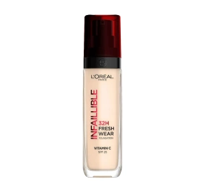 LOREAL INFAILLIBLE 32H FRESH WEAR СТІЙКИЙ ТОНАЛЬНИЙ ЗАСІБ 180 30МЛ