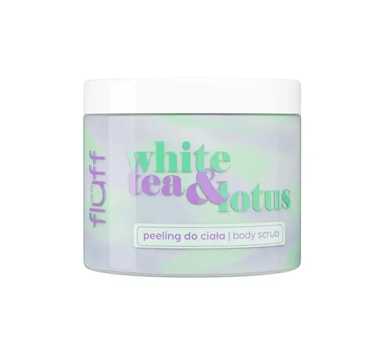 FLUFF ПІЛІНГ ДЛЯ ТІЛА WHITE TEA & LOTUS 160МЛ