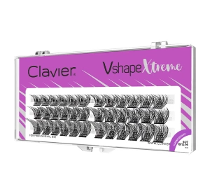 Clavier Vshape Xtreme пучки накладних вій тип C 10/12/14мм