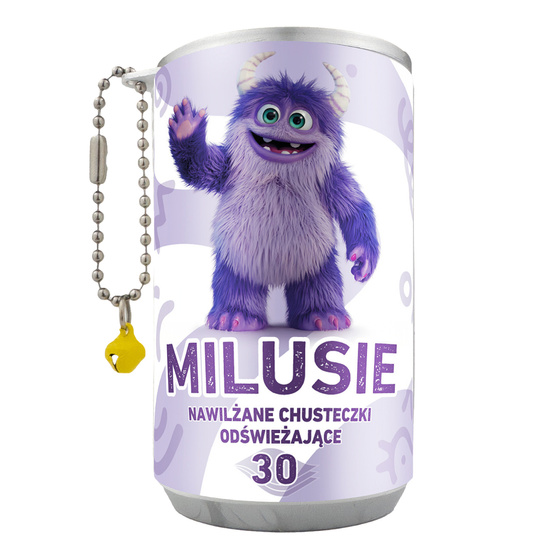 Pure Fresh Milusie освежающие влажные салфетки 30 шт.