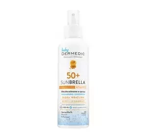 DERMEDIC BABY SUNBRELLA ЗАЩИТНОЕ МОЛОЧКО В ФОРМЕ СПРЕЯ SPF 50+ ДЛЯ ДЕТЕЙ И МЛАДЕНЦЕЙ 150МЛ