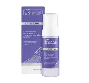 BIELENDA PROFESSIONAL SUPREMELAB CLEAN COMFORT КРЕМОВА ПІНКА ДЛЯ ВМИВАННЯ ОБЛИЧЧЯ 150МЛ