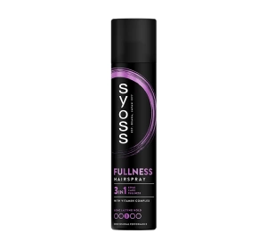 SYOSS FULL HAIR 5 ЛАК ДЛЯ УВЕЛИЧЕНИЯ ОБЬЕМА ВОЛОС 300МЛ