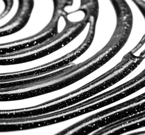 Bell рідка підводка з блискітками 01 Sparkling Black 2,6 г